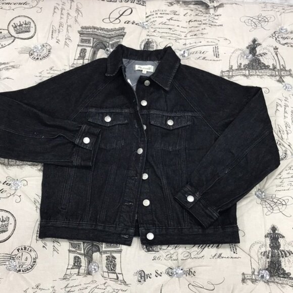 🔥HP🔥 Madewell Raglan Oversized Jean Jacket - Picture 3 of 6